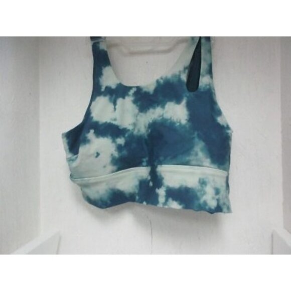 Adore Me Women's Irma Plus Lounge Bra Teal Tie-Dye Print Size 2X New - Picture 1 of 2